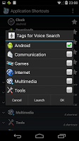 screenshot of Smart Shortcuts