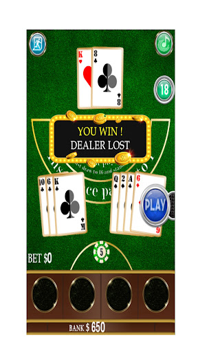 Blackjack 21 screenshot 0