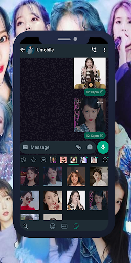 IU Animated WASticker Screenshot 4 - AppWisp.com