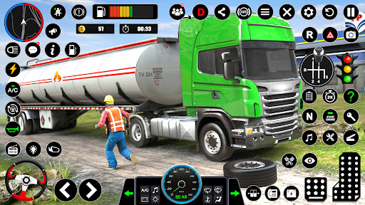 Oil Truck Games Driving Games
