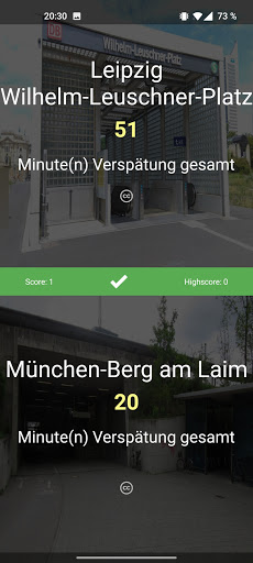 Zugverspätung Higher Lower Gam Screen 3