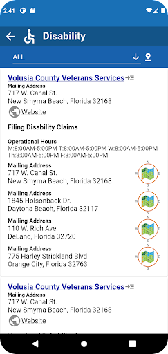Volusia Helps Screenshot