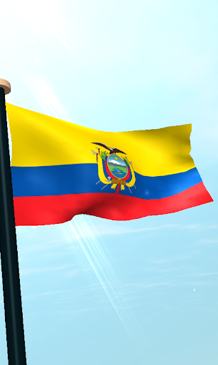 Ecuador Flag 3D Free Wallpaper Screenshot 4 - AppWisp.com