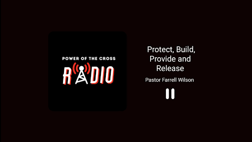 Android application Power Of The Cross Radio screenshort