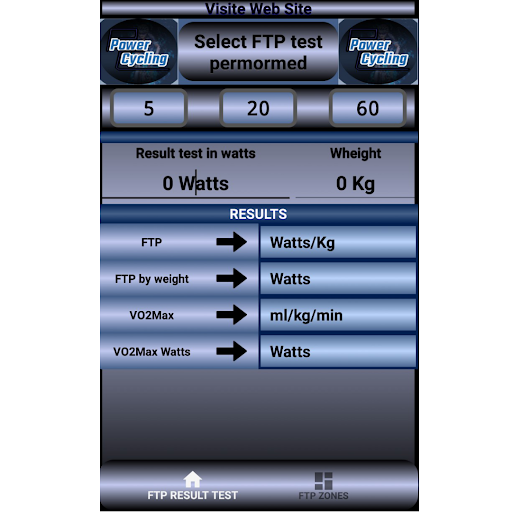 Android application PowerCycling screenshort