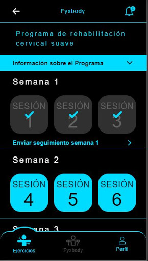 Fyxbody App Screen 3