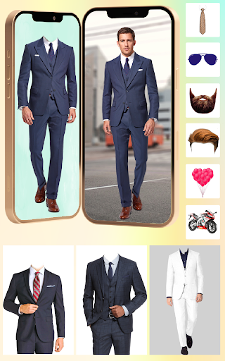 Men Suit Photo Editor- Effects