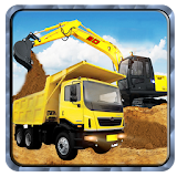 Sand Excavator Transport Truck icon