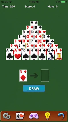 Pyramid Solitaire - Screenshot 4