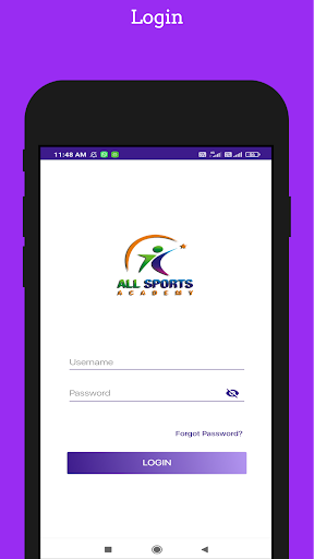 All Sports Academy Screen 2