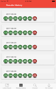 Lotto results history 2017 best sale