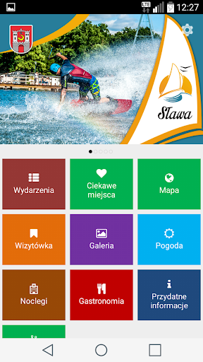 Android application Gmina Sława screenshort