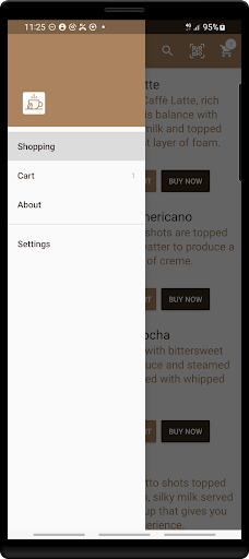 MSPCoffeApp Screen 3