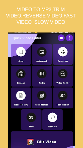 Android application Video Editor & Maker - VN screenshort