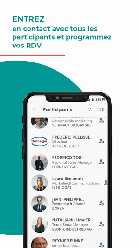 Expobiogaz Connect Screen 2