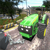 Chained Tractor DownHill Rush Parking icon