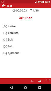 Norwegian - Spanish : Dictionary & Education 5.7 APK screenshots 3