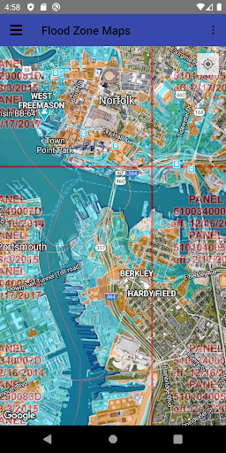 Flood Maps & ZDs Screen 3