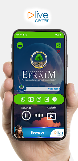 Android application RÁDIO EFRAIM screenshort