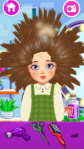 Hair Salon Beauty Girl