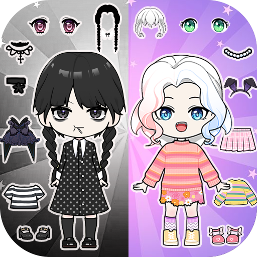 Doll makeup games: لعبة بنات