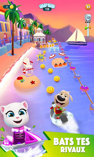 Télécharger Talking Tom Jetski 2  APK MOD (Astuce) 2