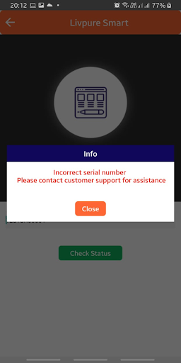 App screenshot