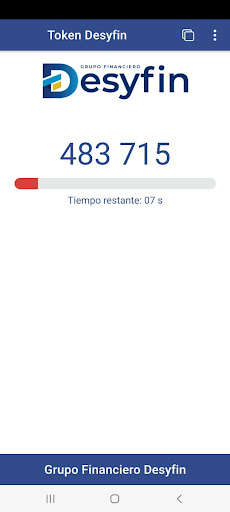 Desyfin Token Screen 2