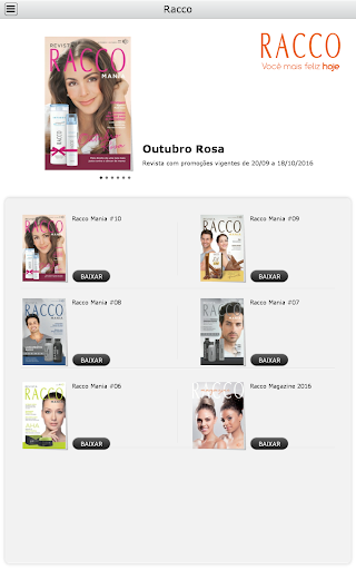 Racco – Catálogos