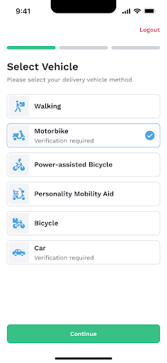 QueueCut Rider Screen 2