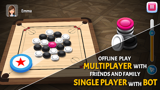 Carrom Star - 3D Carrom Game  screenshots 1