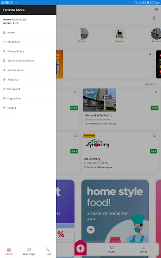 IStreetEats Screen 2