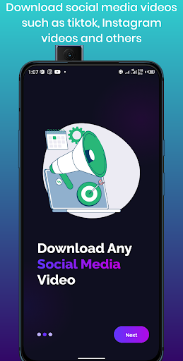 Android application Video Downloader screenshort