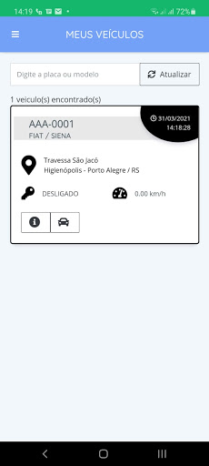 Rastrave Rastreamento Screen 2