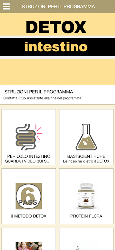 DETOX Intestino MyLab Screen 2