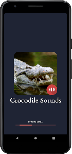 Android application Crocodile Sounds screenshort