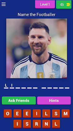 Guess Football Players & Win - Screenshot 1