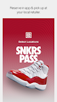 screenshot of Nike SNKRS: Shoes & Streetwear