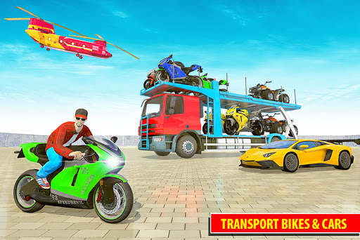 Moto Bike Transport Truck 1.3 screenshots 1