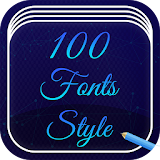 100 Font Style icon