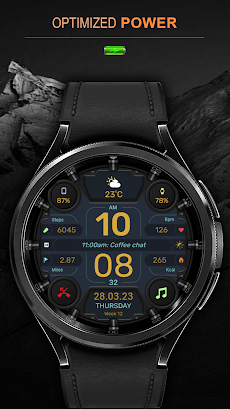 WFP 332 Futuristic watch faceのおすすめ画像5