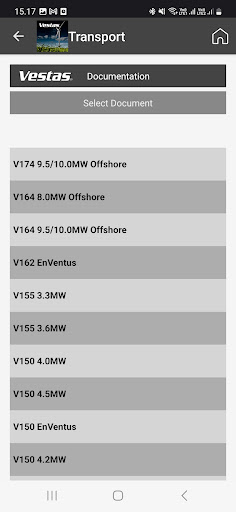 Vestas Documentation Screen 3
