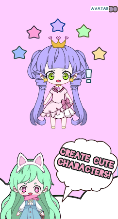 Game screenshot Avatar Do chibi doll dress up hack