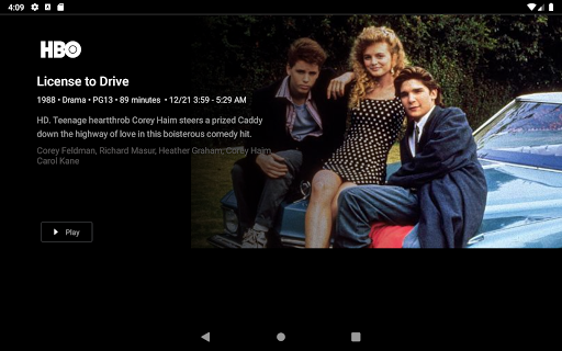 Screenshot of X TV
