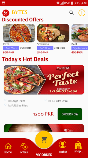 Bytes Food Delivery DEMO Screenshot 4 - AppWisp.com