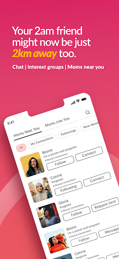 Pregnancy & Parenting App Screen 3