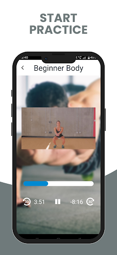 Screenshot of Stability and Balance Training