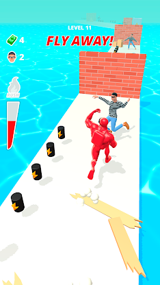 Muscle Rush - Destruction Run screenshot 1