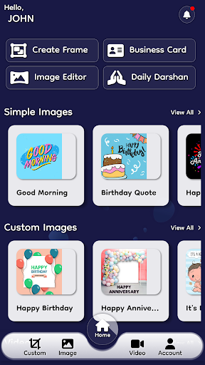 Android application Studio Graphic: Poster Maker screenshort