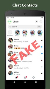 Fake Chat Conversation - prank Unknown